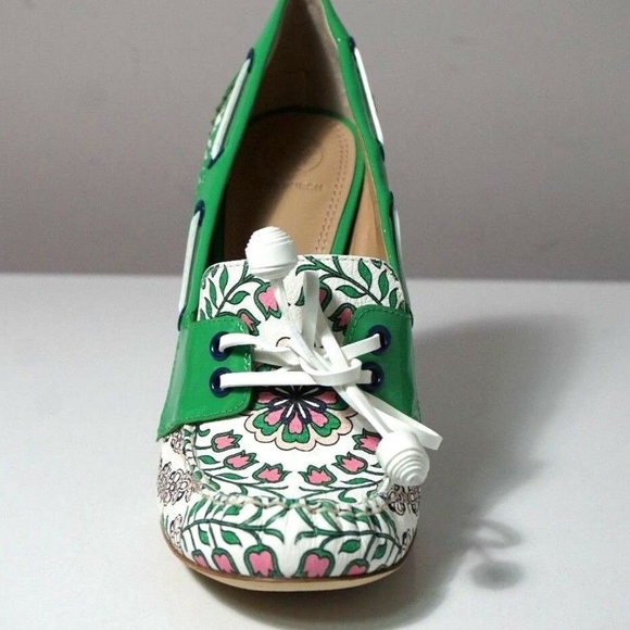 Tory Burch Garden Party Fisher 110mm Loafer Pump - Picture 6 of 8